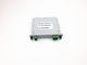 Plug - In Type PLC Fiber Optic Splitter 1x2 1260nm~1650nm Operation Wavelength