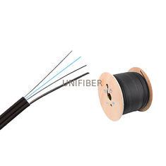 LSZH G657A2 FTTH Fiber Drop Cable 2 FRP Flat Self Supporting
