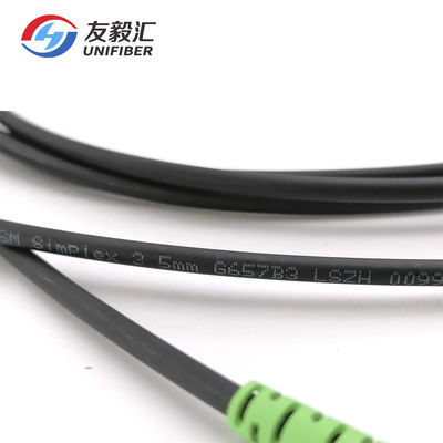 Sc Apc-Sc Apc 3.5mm LSZH FTTH Fiber Optic Drop Cable G657B3