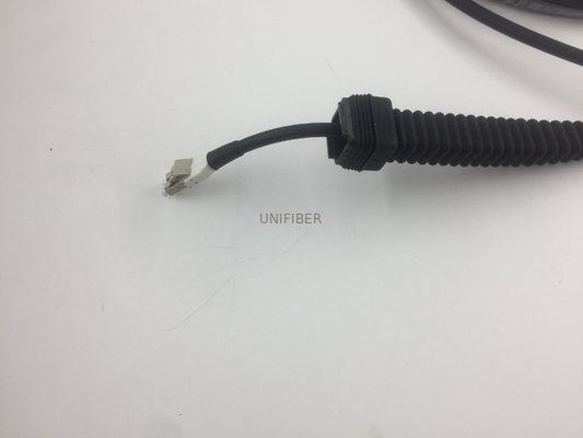 CPRI 7.0mm Outdoor Waterproof Patch Cord 2 Core Flexible Uniboot Duplex LC