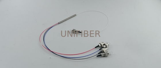 1x4 Monolithische FBT Fused Single Mode Fiber Coupler 1310nm 1550nm